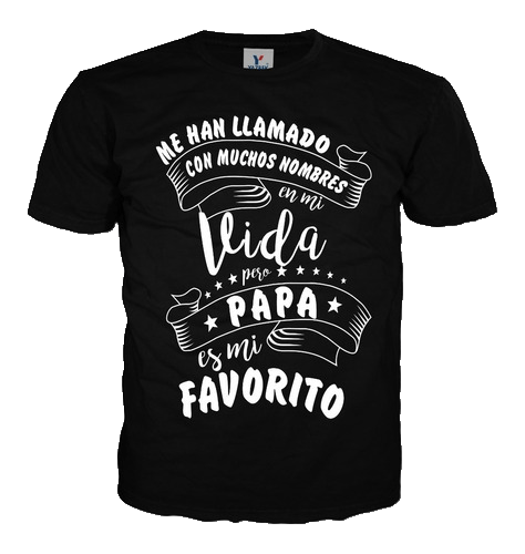 playeras para papa