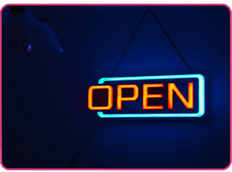 Letreros neon en Guadalajara